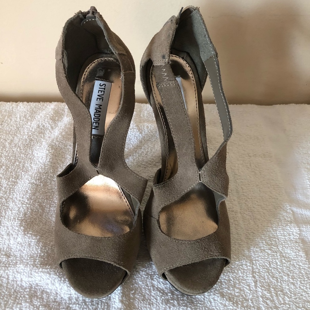 🆕STEVE MADDEN SUEDE STILETTOS 👠6 - Picture 2 of 6